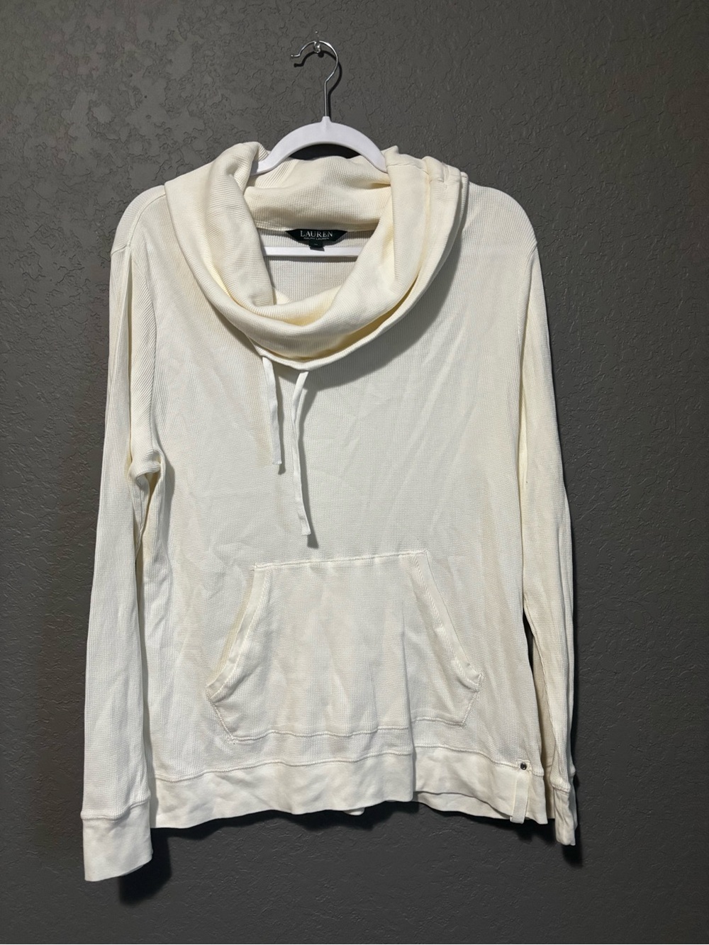 Ralph Lauren Cream Textured Pullover